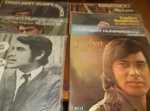 LP RECORDS : ENGELBERT HUMPERDINK ( TOTAL OF 7 LP's )